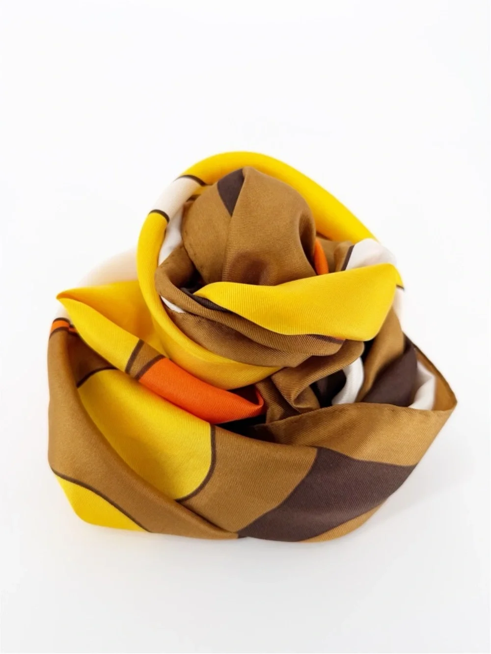Vintage Echo Silk Scarf Mod 60s